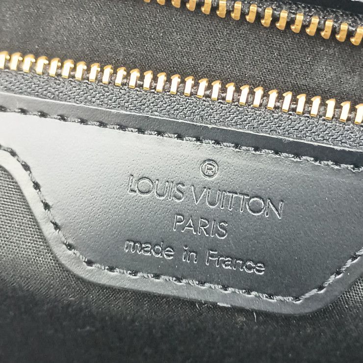 Louis Vuitton Shoulder Bag Saint-tropez M52462 Black Epi Women's Gold Hardware