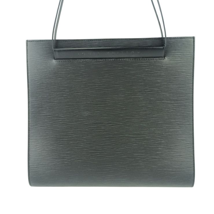 Louis Vuitton Shoulder Bag Saint-tropez M52462 Black Epi Women's Gold Hardware
