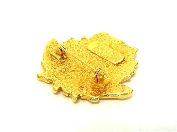 Gianni Versace Gianni Versace Brooch Medusa Gold Metal Ladies Never Used On