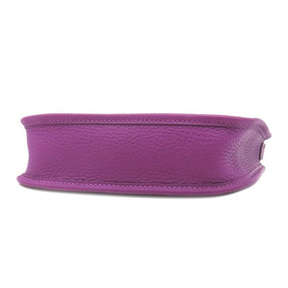 Hermes Shoulder Bag Evelyn TPM Taurillon Clemence Anemone Silver Hardware