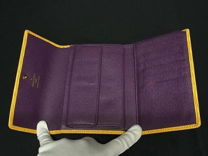 Louis Vuitton Wallet Porte-trezor Etui Papier M63719 Jorune (yellow) Epi