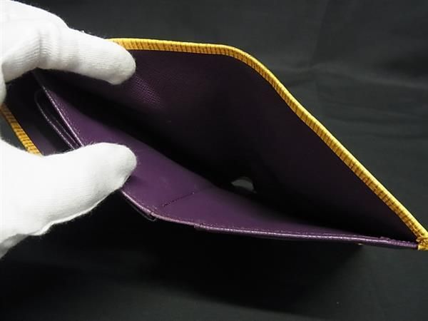 Louis Vuitton Wallet Porte-trezor Etui Papier M63719 Jorune (yellow) Epi