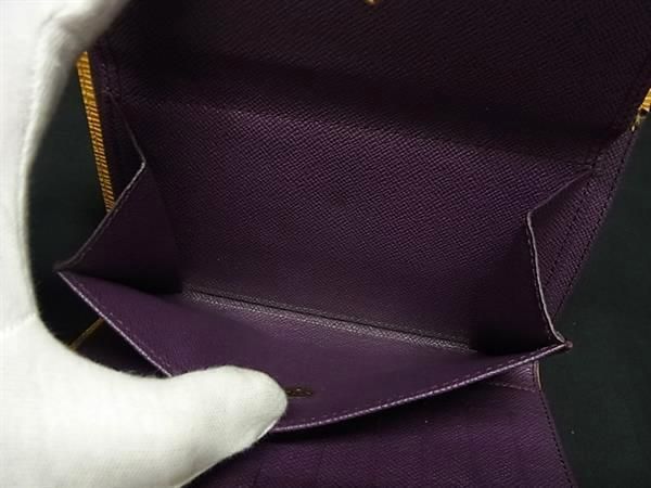 Louis Vuitton Wallet Porte-trezor Etui Papier M63719 Jorune (yellow) Epi