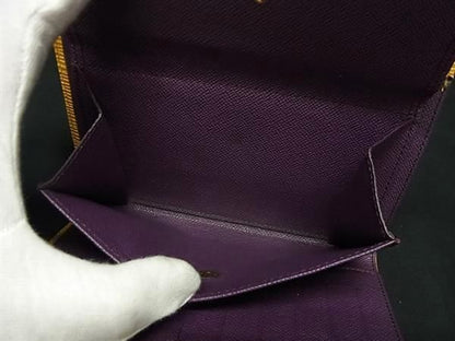 Louis Vuitton Wallet Porte-trezor Etui Papier M63719 Jorune (yellow) Epi