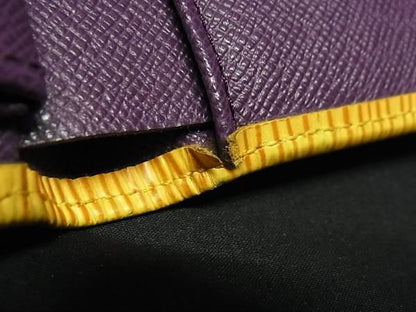 Louis Vuitton Wallet Porte-trezor Etui Papier M63719 Jorune (yellow) Epi