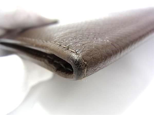 Louis Vuitton Wallet Porte Barrule Carte Cles Di M30398 Grizzly Brown Taiga