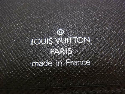 Louis Vuitton Wallet Porte Barrule Carte Cles Di M30398 Grizzly Brown Taiga