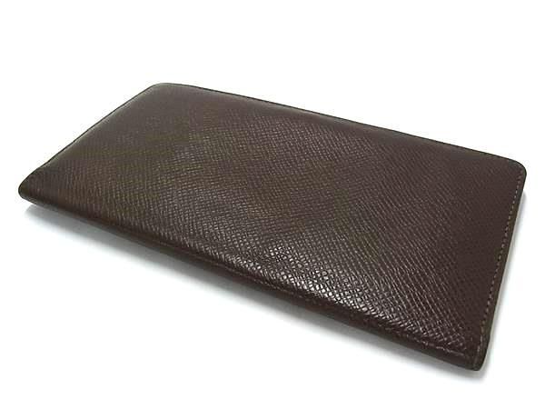Louis Vuitton Wallet Porte Barrule Carte Cles Di M30398 Grizzly Brown Taiga