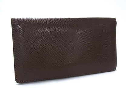 Louis Vuitton Wallet Porte Barrule Carte Cles Di M30398 Grizzly Brown Taiga