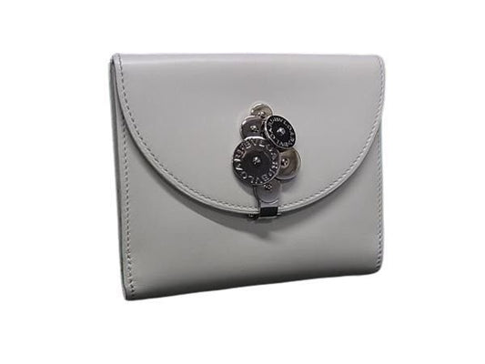 Bvlgari Bulgari Bifold Wallet Cicladi Compact Wallet 23941 Pale White Color