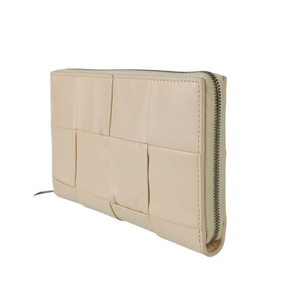 Bottega Veneta Long Wallet Maxi Intrecciato Cassette Zip Around Wallet 690945vcq