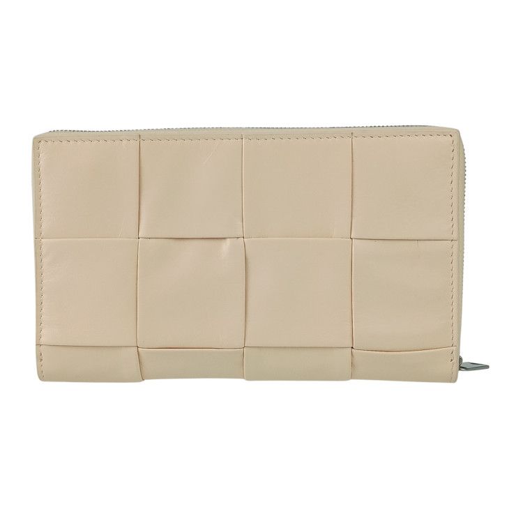 Bottega Veneta Long Wallet Maxi Intrecciato Cassette Zip Around Wallet 690945vcq