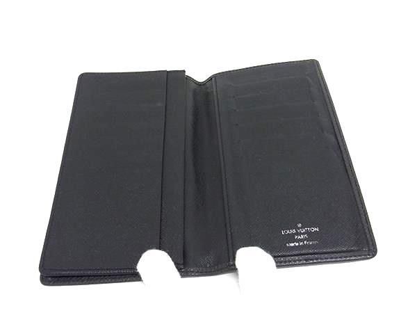 Louis Vuitton Wallet Porte Cult Cles Di M31002 Ardoise (black) Taiga Men's