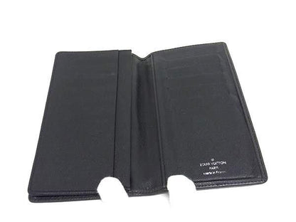 Louis Vuitton Wallet Porte Cult Cles Di M31002 Ardoise (black) Taiga Men's