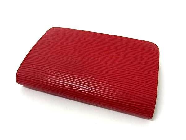 Louis Vuitton Bifold Wallet Porte Monnaie Viennois M6324e Rouge (red) Epi