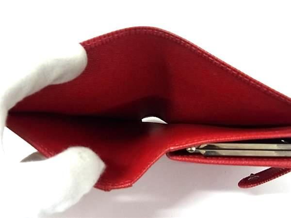 Louis Vuitton Bifold Wallet Porte Monnaie Viennois M6324e Rouge (red) Epi