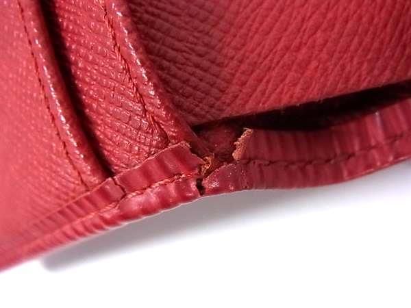 Louis Vuitton Bifold Wallet Porte Monnaie Viennois M6324e Rouge (red) Epi