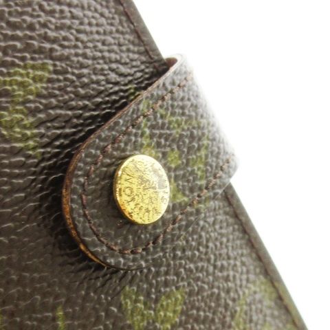 Louis Vuitton Agenda Stationery Notebook Schedule Notepad Monogram PVC Leather