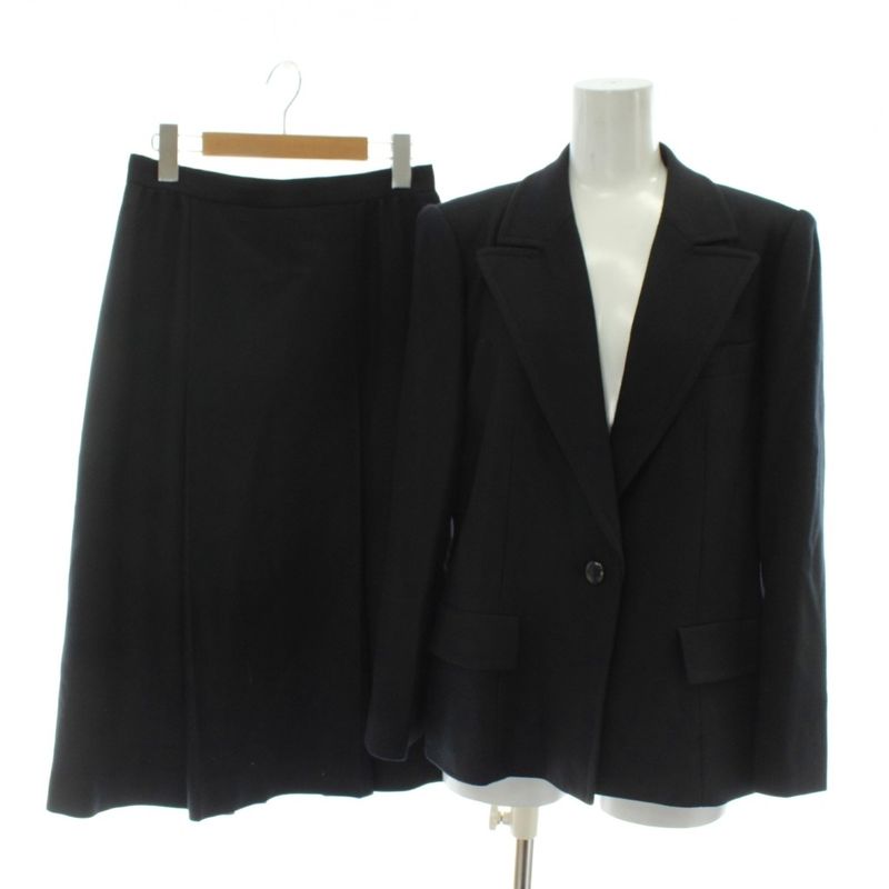 Christian Dior Pret-a-Porter Black Formal Setup Top and Bottom Tailored Jacket