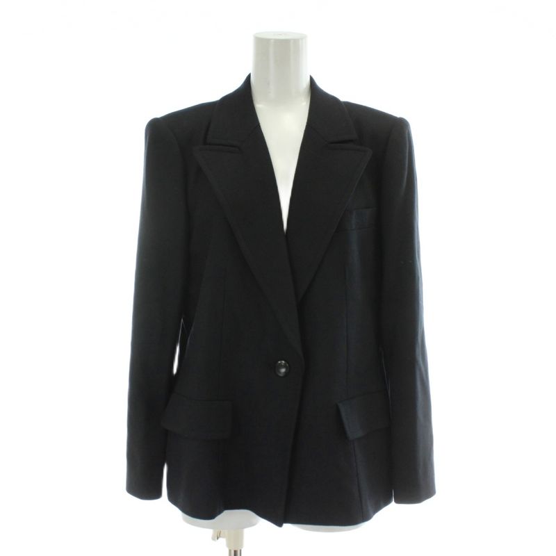 Christian Dior Pret-a-Porter Black Formal Setup Top and Bottom Tailored Jacket