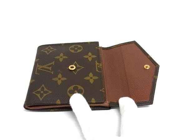 Louis Vuitton Wallet Monogram Porte Monebier Carte Cles Di M61660 Brown PVC