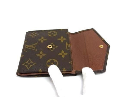 Louis Vuitton Wallet Monogram Porte Monebier Carte Cles Di M61660 Brown PVC