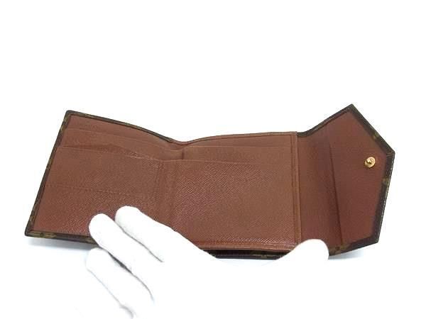 Louis Vuitton Wallet Monogram Porte Monebier Carte Cles Di M61660 Brown PVC