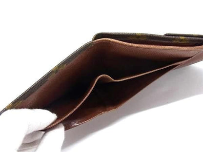 Louis Vuitton Wallet Monogram Porte Monebier Carte Cles Di M61660 Brown PVC