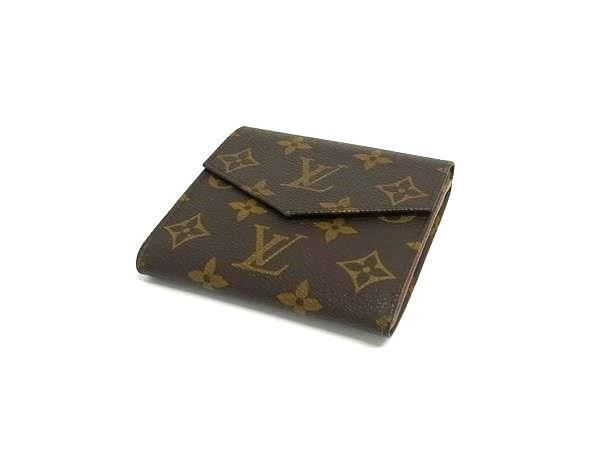 Louis Vuitton Wallet Monogram Porte Monebier Carte Cles Di M61660 Brown PVC