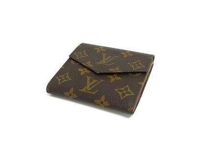 Louis Vuitton Wallet Monogram Porte Monebier Carte Cles Di M61660 Brown PVC