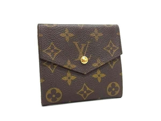 Louis Vuitton Wallet Monogram Porte Monebier Carte Cles Di M61660 Brown PVC