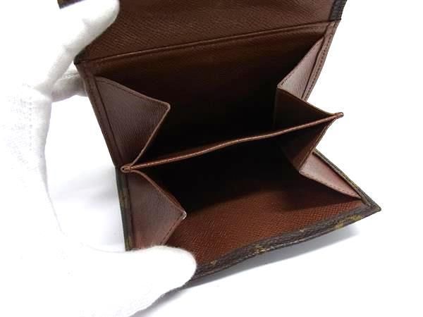 Louis Vuitton Wallet Monogram Porte Monebier Carte Cles Di M61660 Brown PVC