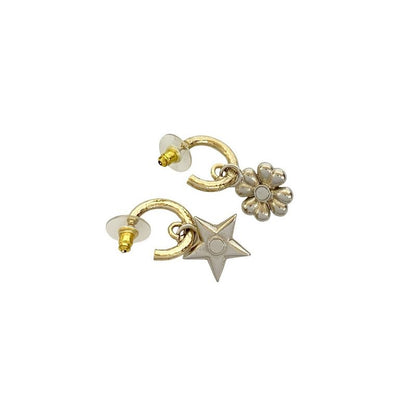 Chanel Coco Mark Star Flower Motif GP Rhinestone 23CS