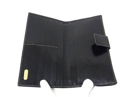 Fendi Bifold Wallet Zucca W Hook Long Wallet 2804 01339 Brownish And Black