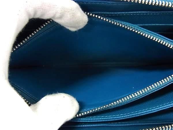 Louis Vuitton Long Wallet Epi Zippy Wallet M60311 Chien Leather Unisex Round