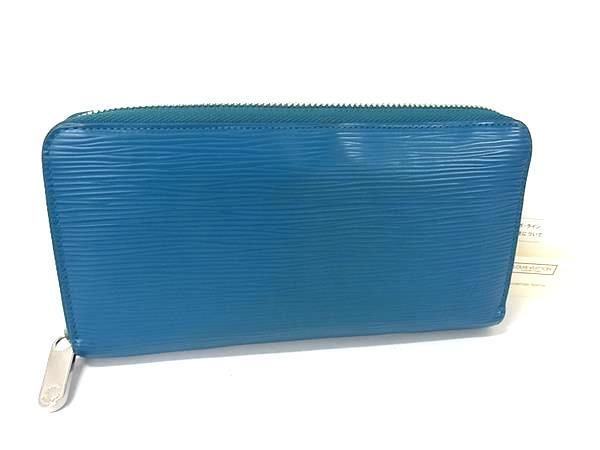 Louis Vuitton Long Wallet Epi Zippy Wallet M60311 Chien Leather Unisex Round