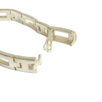 Hermes Cles Bracelet Silver 925 Bangle Accessories Small Items 23-10
