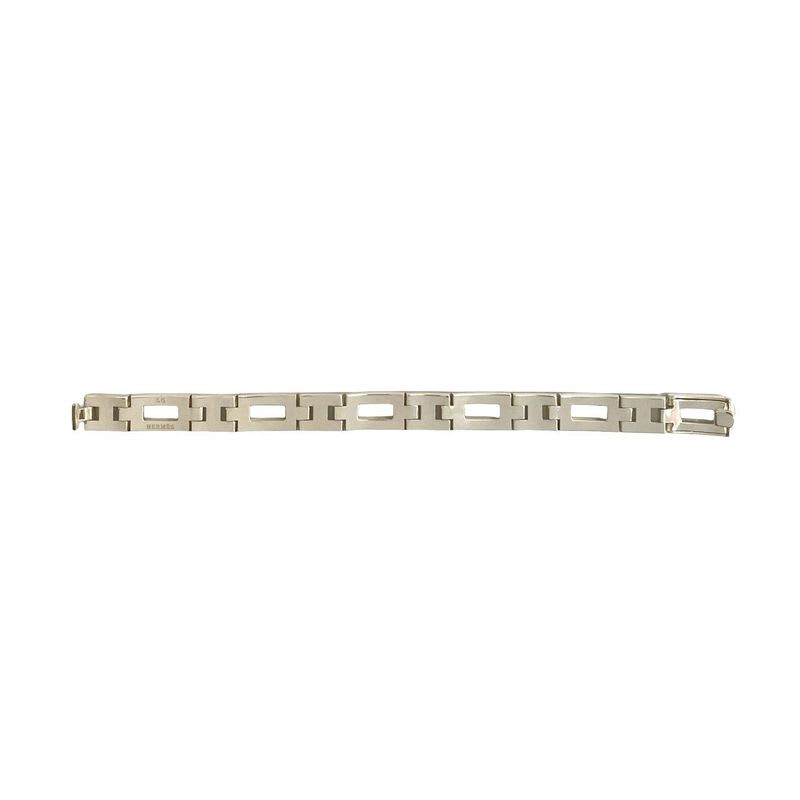 Hermes Cles Bracelet Silver 925 Bangle Accessories Small Items 23-10