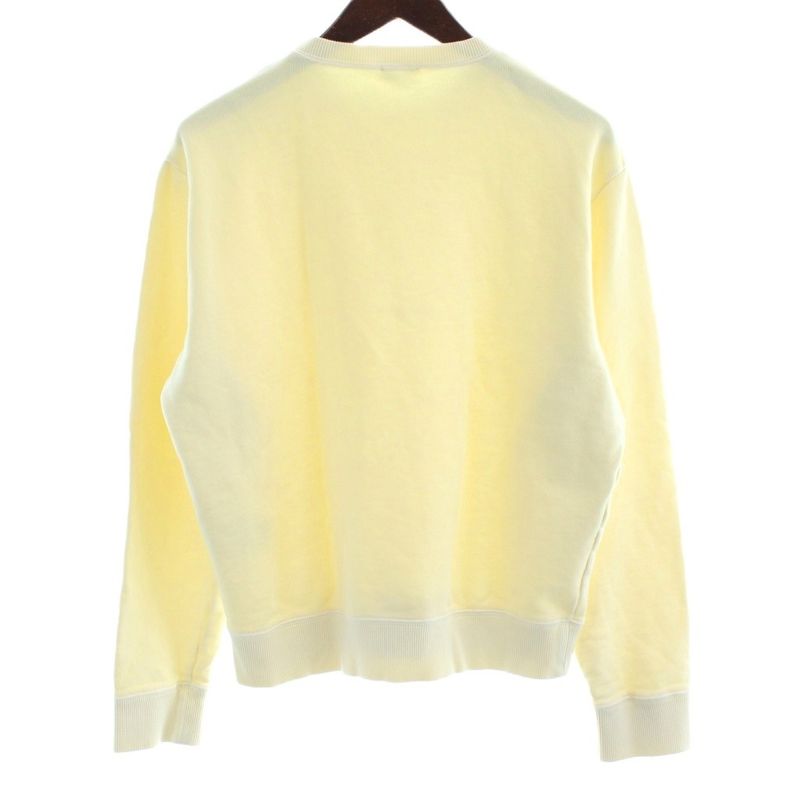 Saint Laurent Paris Sweatshirt M Ivory Logo Crewneck 17ta557559yb2ye7440 Pp