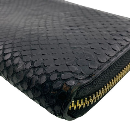 Louis Vuitton N91447 Round Zipper Zippy Wallet Long Black Unisex