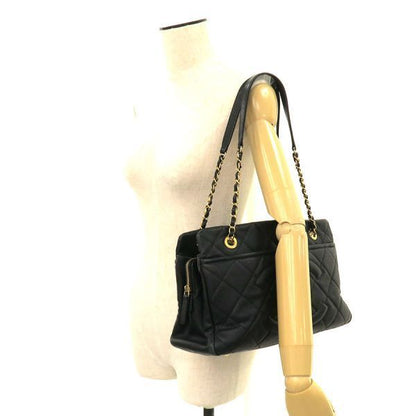 Chanel Caviar Matelasse Chain Tote