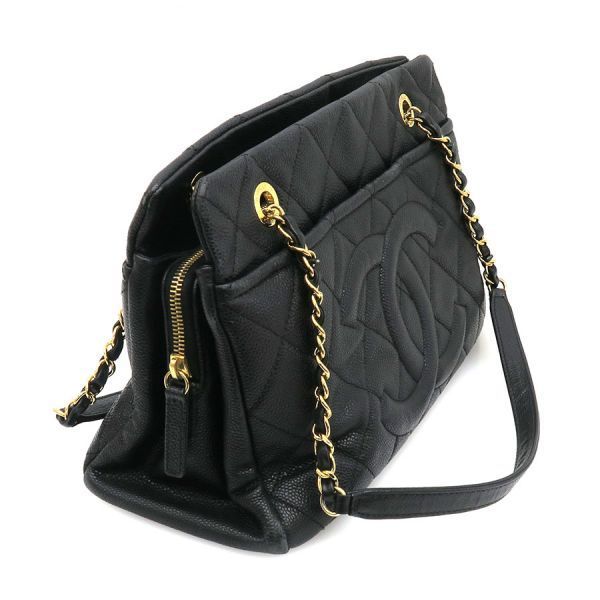 Chanel Caviar Matelasse Chain Tote