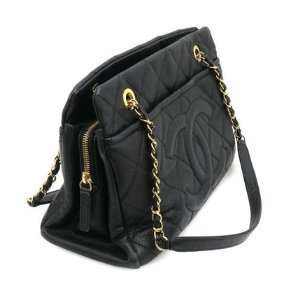 Chanel Caviar Matelasse Chain Tote
