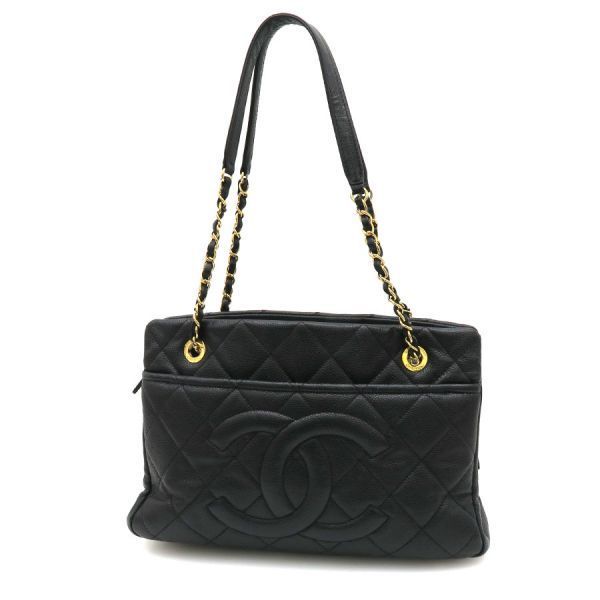 Chanel Caviar Matelasse Chain Tote