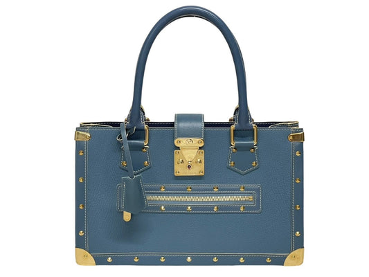 Louis Vuitton Suhali Le Fabuleux Tote Bag Blue