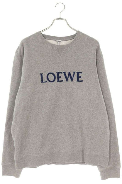 Loewe H526y24j26 Logo Embroidered Crew Neck Sweatshirt Men's XXL