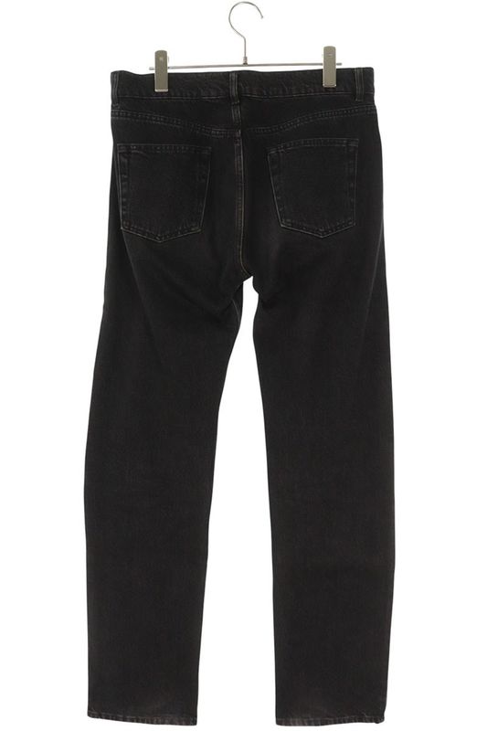 Balenciaga 486112 Tue14 Straight Denim Pants Men 30