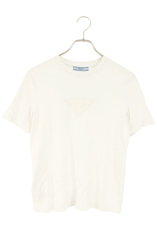 Prada 35838 S161 10yi Embossed Logo T-Shirt Women XS