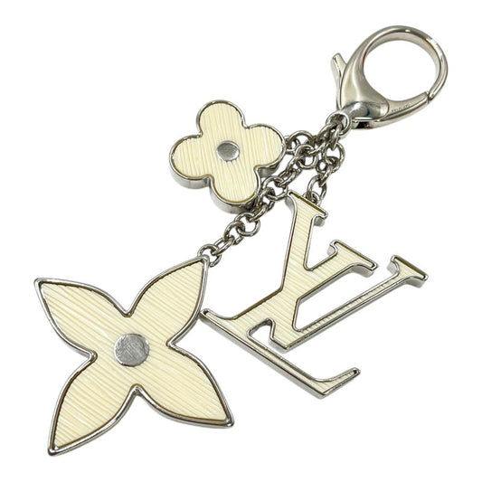 Louis Vuitton Key Holder View Sac Fleur de Epi Key Holder Silver Epi