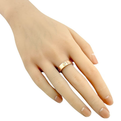 Cartier Love Ring Size 15 18k Gold 18K Pink Gold Ladies Cartier Preowned Cartier